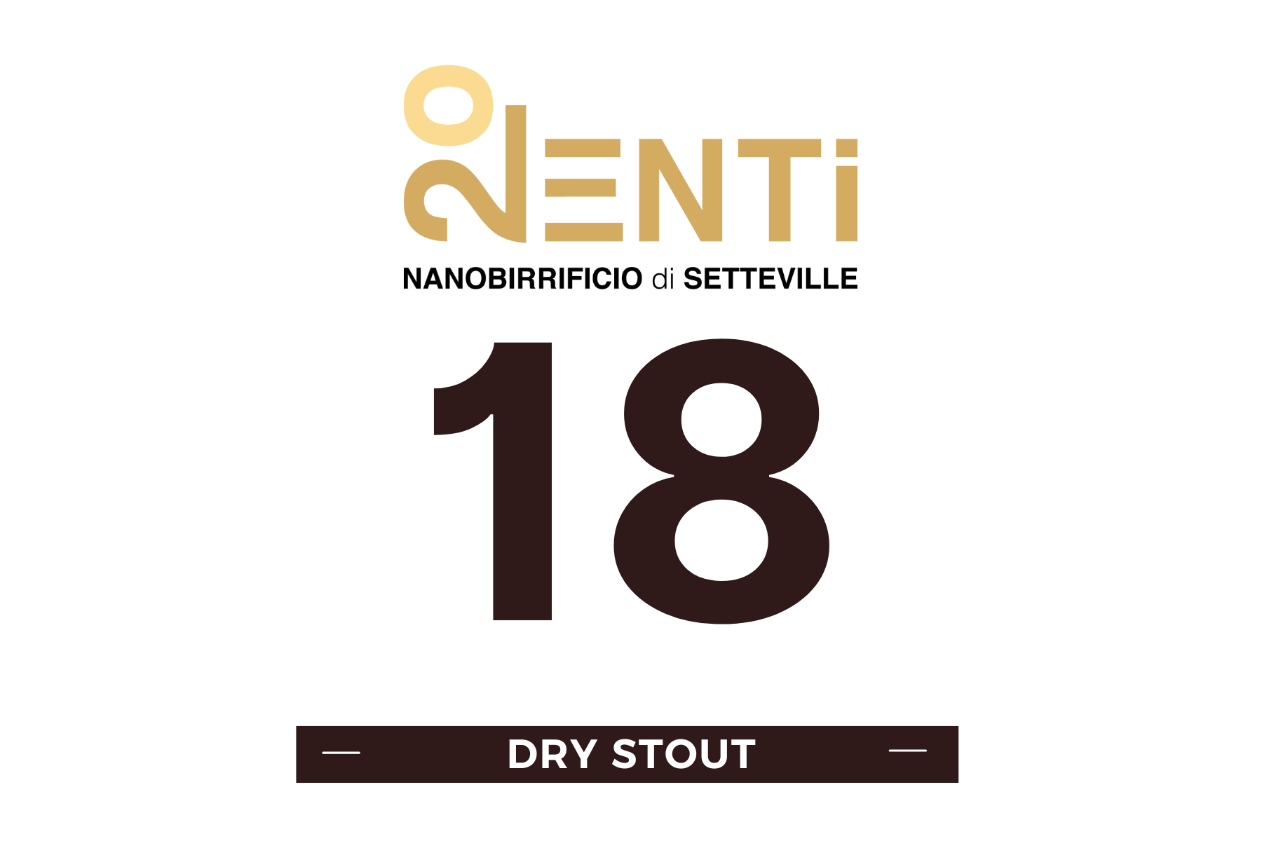 Venti18 Dry Stout 33cl