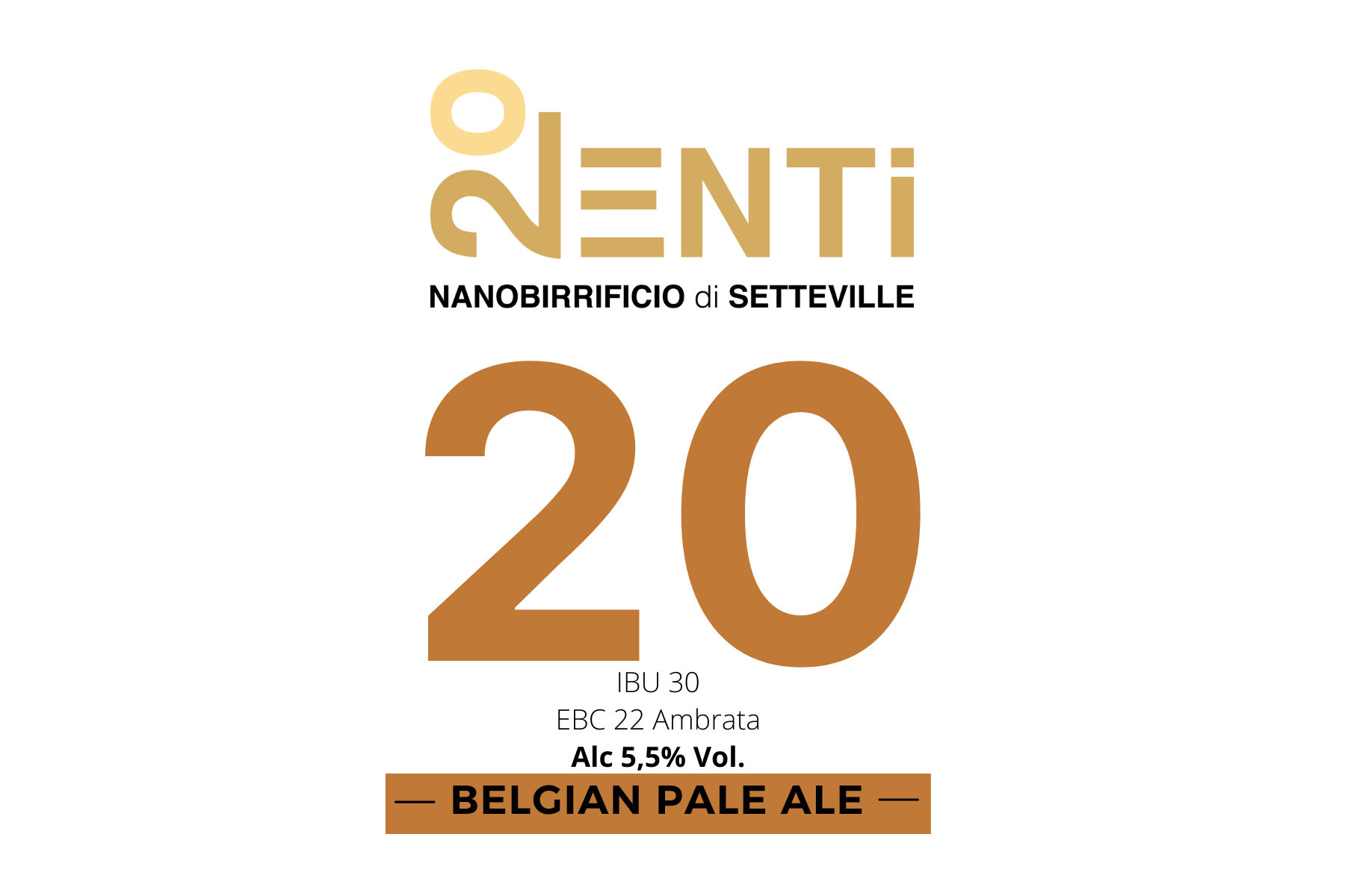 Venti20 Belgian Pale Ale 33cl