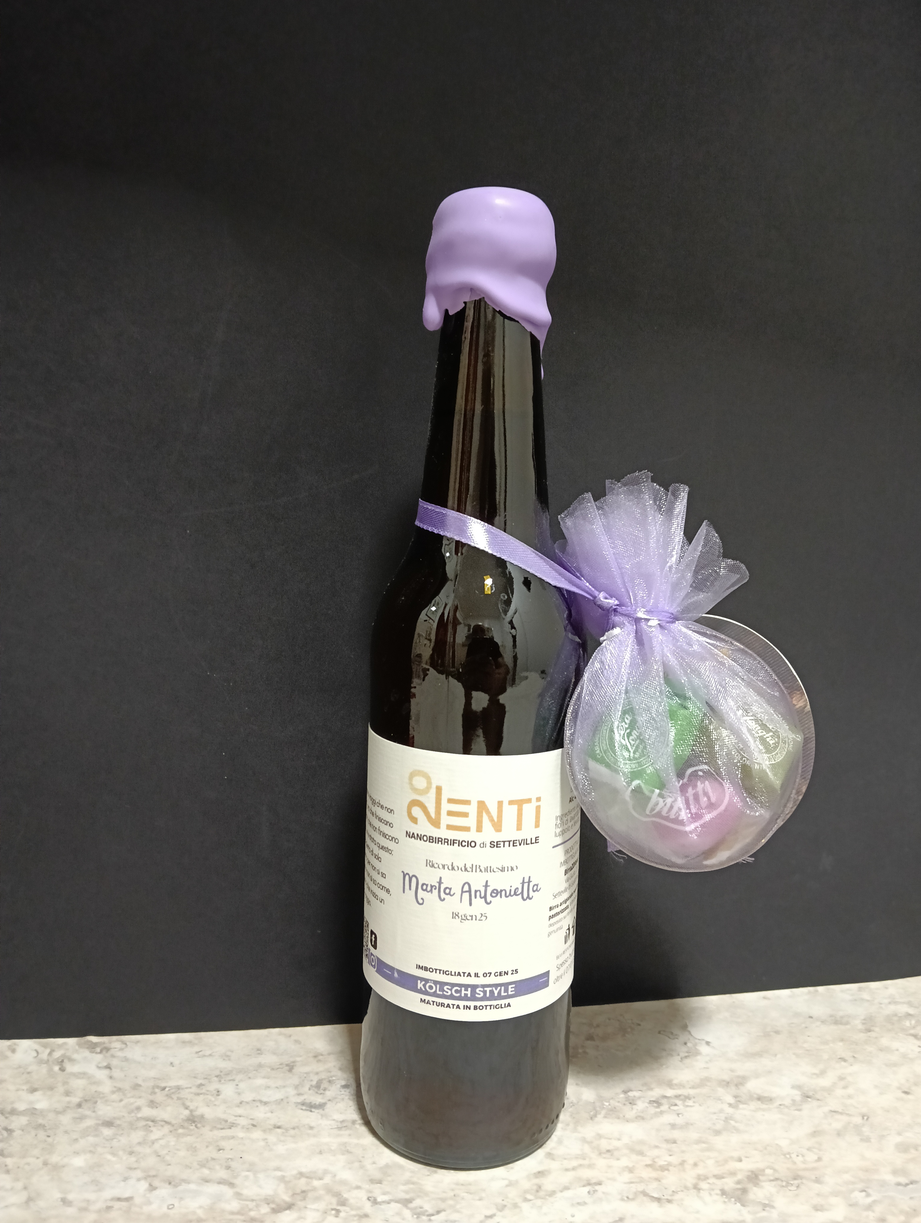 Bottiglie speciali Birra20Venti – idea bomboniere